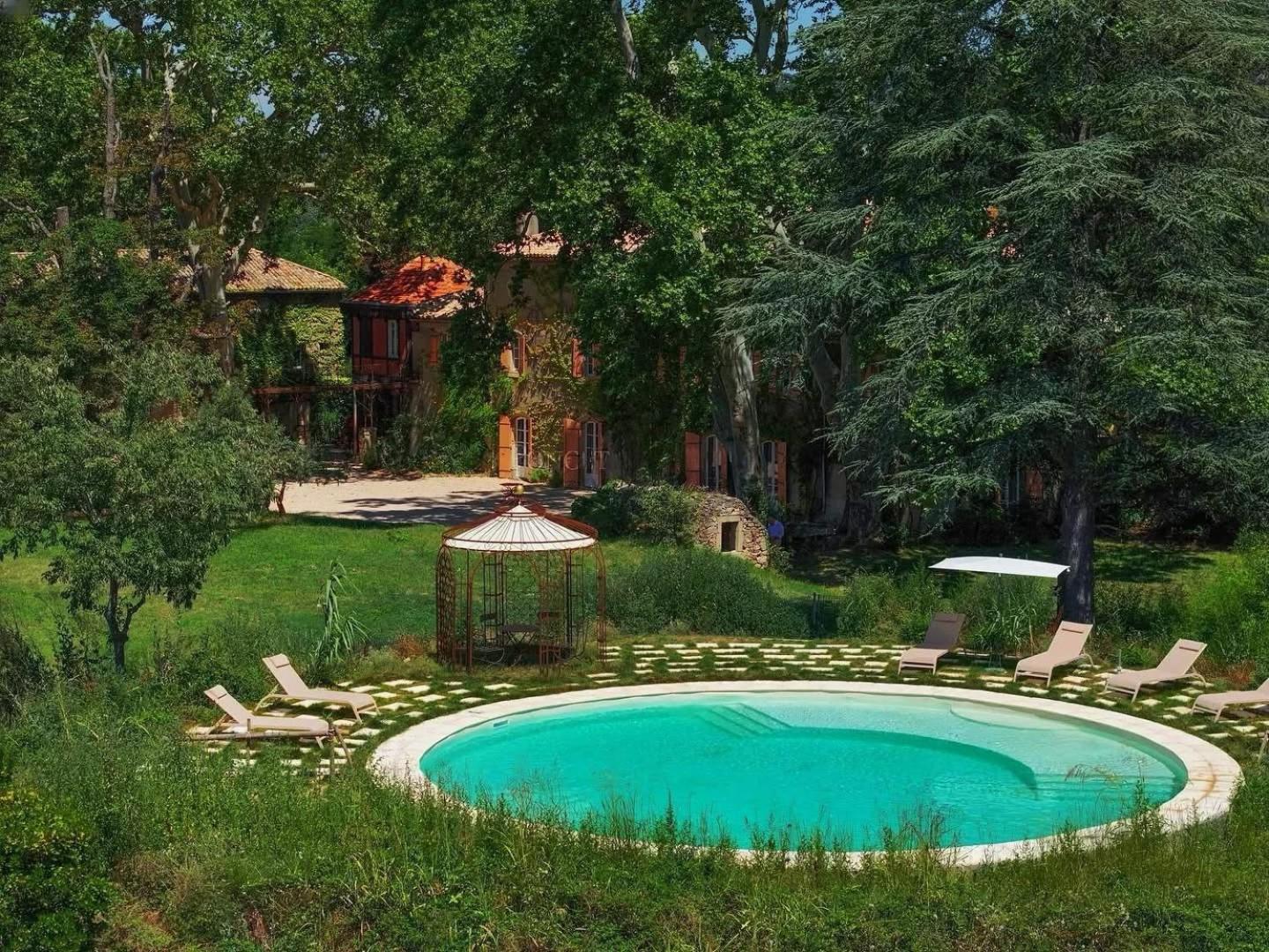 Chambres D'Hotes B&B - Chateau De Sienne Proche Avignon Orange Piscine Riviere Chusclan Bagian luar foto